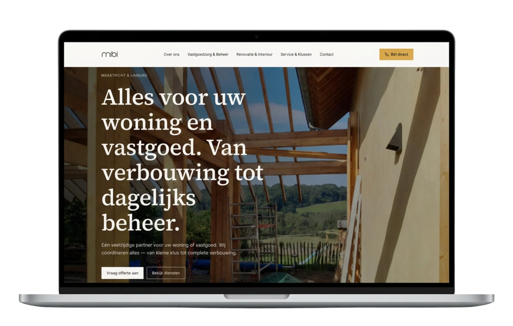 Meesters in Bouw - full website & SEO